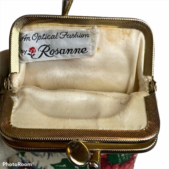 VTG 60s A Optical Fashion By Rosanne Eyeglass Case - Picture 5 of 11